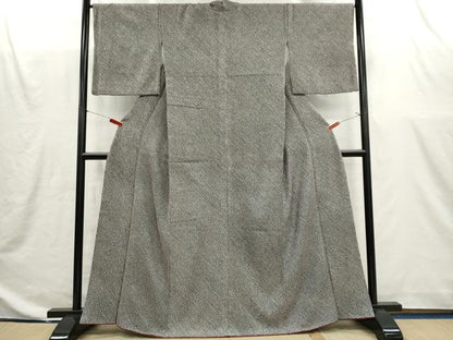 平和屋着物■大変加工の良い総絞り小紋　正絹　逸品　CABI6602ou