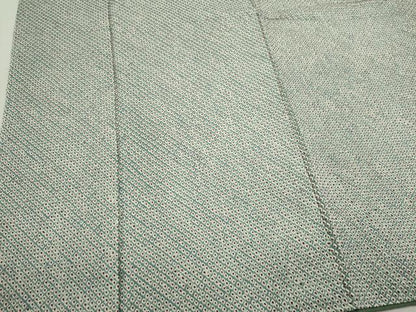 平和屋着物■大変加工の良い総絞り小紋　正絹　逸品　CABI6603ou