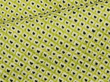 平和屋着物■大変加工の良い総絞り小紋　正絹　逸品　CABI6604ou