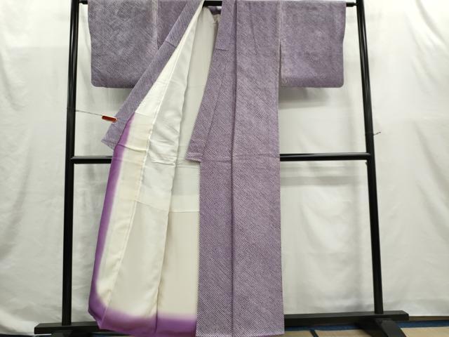 平和屋着物■大変加工の良い総絞り小紋　正絹　逸品　CABI6606ou