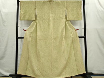 平和屋着物■大変加工の良い総絞り小紋　正絹　逸品　CABI6608ou