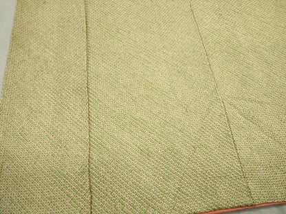平和屋着物■大変加工の良い総絞り小紋　正絹　逸品　CABI6608ou