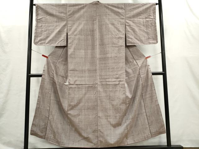 平和屋着物■上質な紬　霞文　正絹　逸品　CABI6609ou