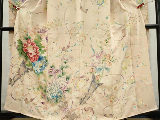 平和屋着物■豪華振袖　吉祥草花文　金彩　正絹　逸品　CABI6622ou
