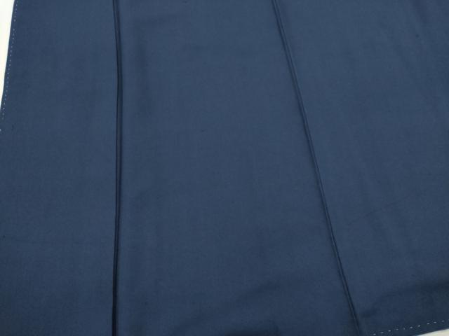 平和屋着物■上質な紬　紺色　正絹　逸品　CABI6636ou