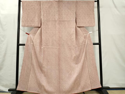 平和屋着物■大変加工の良い総絞り小紋　正絹　逸品　CABI6637ou