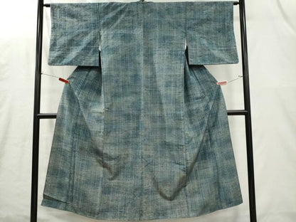 平和屋着物■上質な紬　霞文　正絹　逸品　CABI6648ou