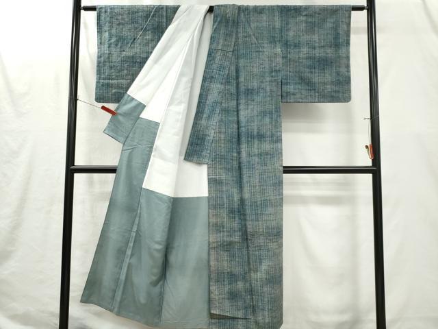 平和屋着物■上質な紬　霞文　正絹　逸品　CABI6648ou