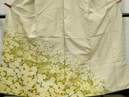 平和屋着物■訪問着　作家物　菊花模様　正絹　逸品　CABI6660ou