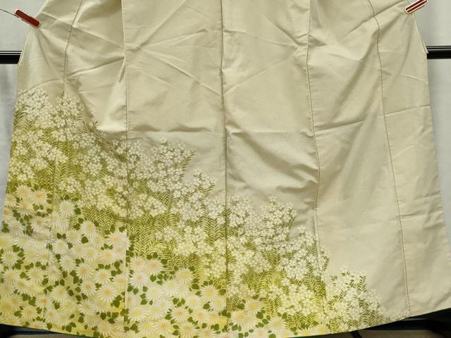 平和屋着物■訪問着　作家物　菊花模様　正絹　逸品　CABI6660ou
