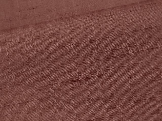 平和屋着物■上質な紬　紅檜皮色　西武百貨店扱い　正絹　逸品　CABI6661ou