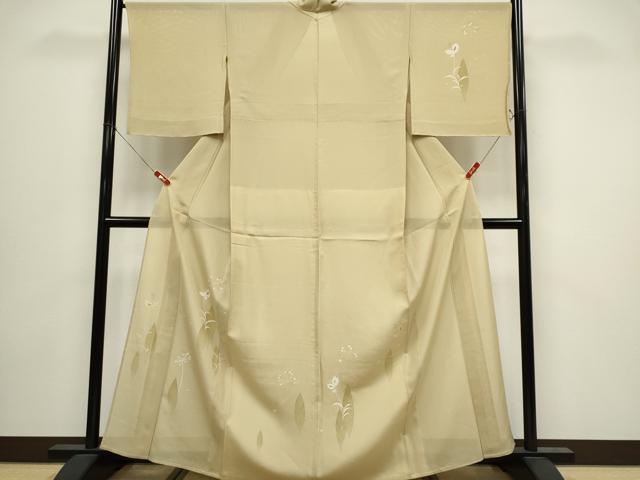 平和屋着物＊夏物　訪問着　絽　草花文　正絹　逸品　未使用　CABI6680ou