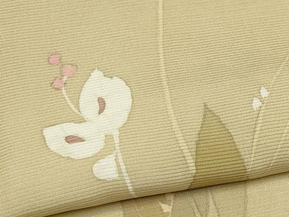 平和屋着物＊夏物　訪問着　絽　草花文　正絹　逸品　未使用　CABI6680ou