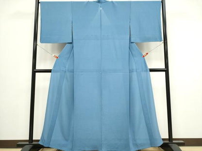 平和屋着物＊夏物　色無地　絽縮緬　桝花色　正絹　逸品　CABI6681ou