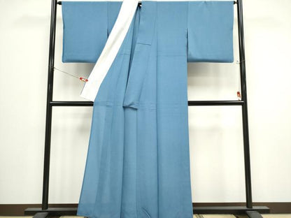 平和屋着物＊夏物　色無地　絽縮緬　桝花色　正絹　逸品　CABI6681ou
