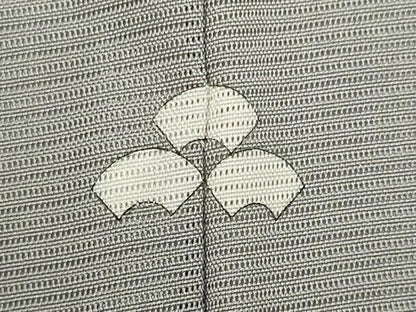 平和屋着物＊夏物　訪問着　友禅　絽　流水色紙草花文　正絹　逸品　CABI6684ou