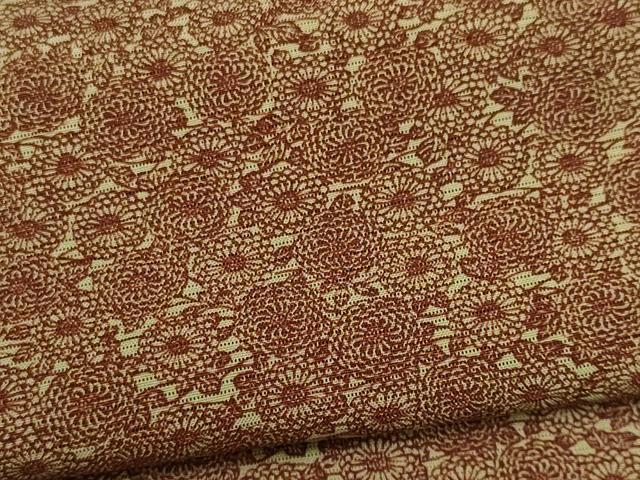 平和屋着物＊夏物　江戸小紋　絽　小花尽くし　正絹　逸品　CABI6695ou