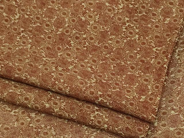 平和屋着物＊夏物　江戸小紋　絽　小花尽くし　正絹　逸品　CABI6695ou