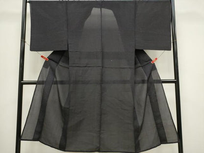 平和屋着物＊夏物　男性　紬　紗紬　霞文　正絹　逸品　CABI6697ou