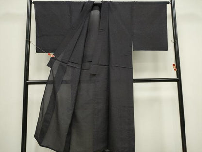 平和屋着物＊夏物　男性　紬　紗紬　霞文　正絹　逸品　CABI6697ou