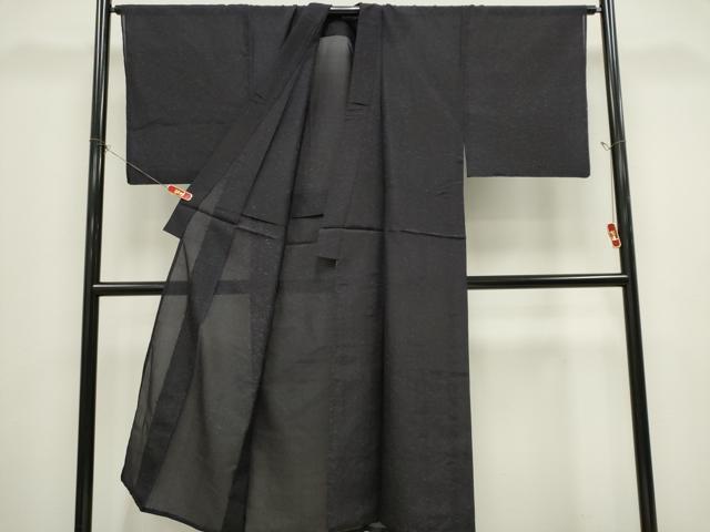 平和屋着物＊夏物　男性　紬　紗紬　霞文　正絹　逸品　CABI6697ou