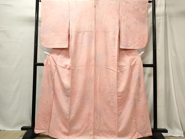 平和屋着物■本草木染作家　圓啓　小紋　作家物　辻が花地紋　暈し染め　正絹　逸品　CABI6713ou