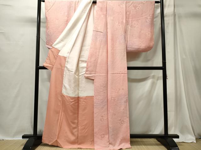 平和屋着物■本草木染作家　圓啓　小紋　作家物　辻が花地紋　暈し染め　正絹　逸品　CABI6713ou