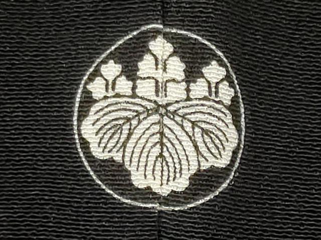 平和屋着物■豪華黒留袖　駒刺繍　群鶴風景文　正絹　逸品　CABI6719ou