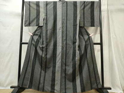 平和屋着物■上質な紬　間道　正絹　逸品　CABI6722ou