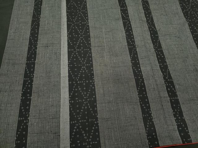 平和屋着物■上質な紬　間道　正絹　逸品　CABI6722ou