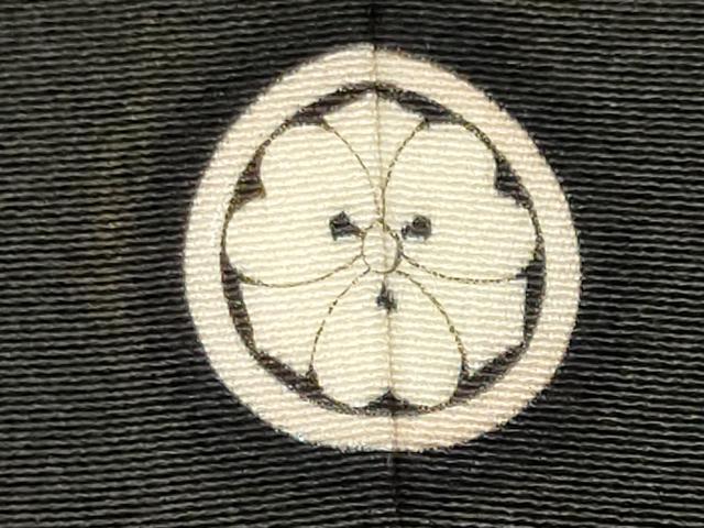 平和屋着物■豪華黒留袖　作家物　飛鶴花松文　正絹　逸品　CABI6726ou