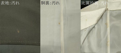 平和屋着物■豪華黒留袖　唐獅子　金銀糸　正絹　逸品　CABI6727ou