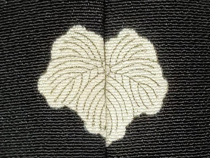 平和屋着物■豪華黒留袖　駒刺繍　鳳凰枝梅文　金彩　正絹　逸品　CABI6729ou