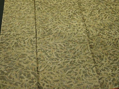 平和屋着物■本場大島紬　7マルキ　草木文　正絹　逸品　CABI6755ou