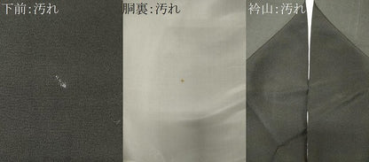 平和屋着物■豪華黒留袖　駒刺繍　エ霞吉祥文　金彩　正絹　逸品　CABI6761ou