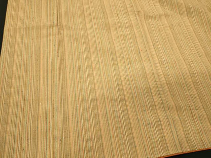 平和屋着物■上質な紬　縞　正絹　逸品　未使用　CABI6763ou