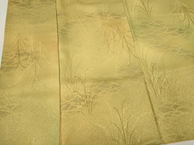 平和屋着物■上質な小紋　霞草木文　正絹　逸品　CABI6768ou