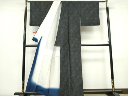 平和屋着物■本場大島紬　蜀江花文　正絹　逸品　CABI6770ou