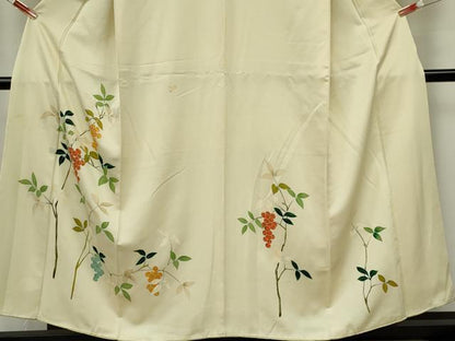 平和屋着物■訪問着　枝木の実　正絹　逸品　CABI6780ou