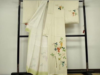 平和屋着物■訪問着　枝木の実　正絹　逸品　CABI6780ou