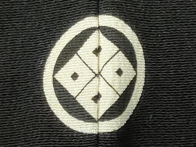 平和屋着物■豪華黒留袖　刺繍　尾長鳥地紙吉祥花文　金彩　正絹　逸品　CABI6787ou