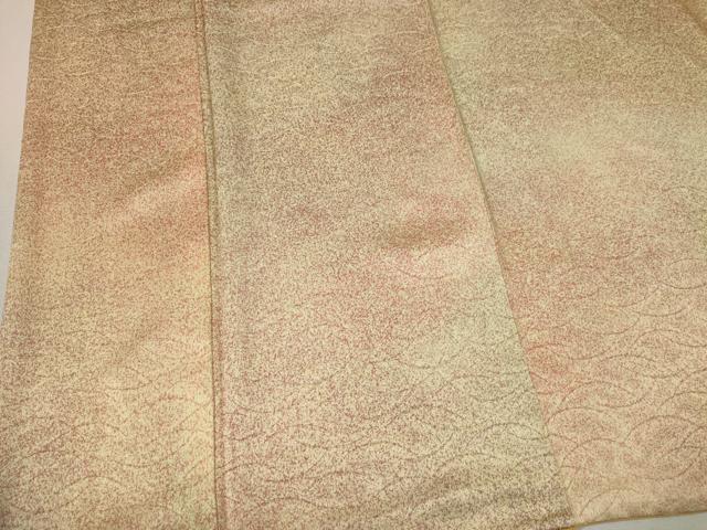 平和屋着物■上質な小紋　霞文　正絹　逸品　CABI6794ou
