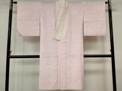 平和屋着物■長襦袢　無双仕立て　舞花地紋　洗える着物　CABI6796ou