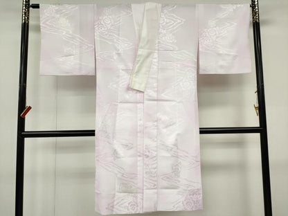 平和屋着物■長襦袢　無双仕立て　道長草花地紋　暈し染め　洗える着物　CABI6798ou