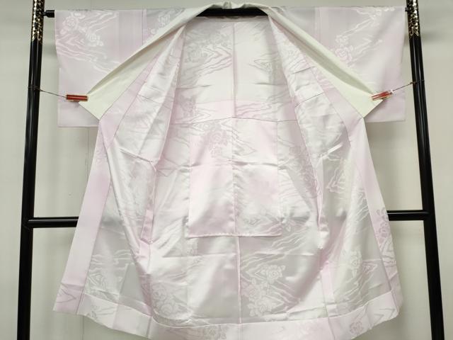 平和屋着物■長襦袢　無双仕立て　道長草花地紋　暈し染め　洗える着物　CABI6798ou
