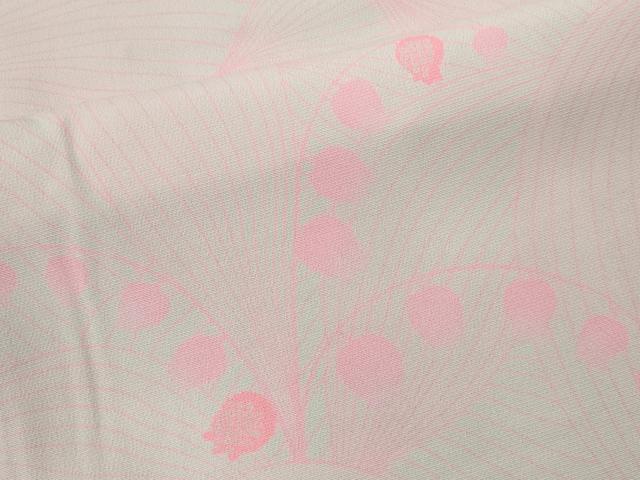 平和屋着物■長襦袢　無双仕立て　草花文　洗える着物　CABI6800ou