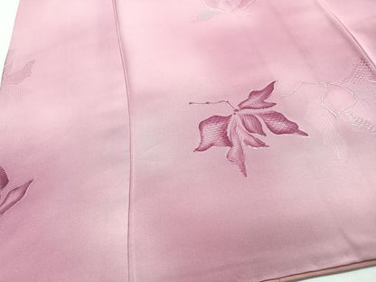 平和屋着物■上質な小紋　舞花文　暈し染め　正絹　逸品　CABI6806xe