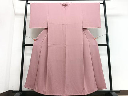 平和屋着物■上質な色無地　虹色　正絹　逸品　CABI6815xe