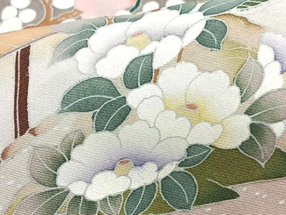 平和屋着物■豪華黒留袖　作家物　風景文　正絹　逸品　CABI6822xe