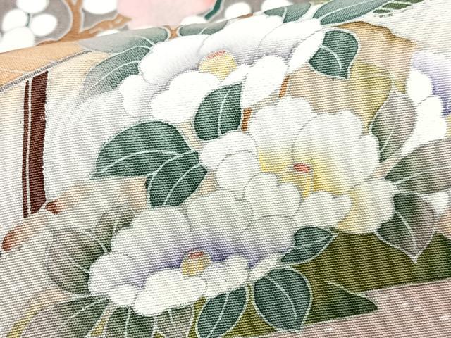 平和屋着物■豪華黒留袖　作家物　風景文　正絹　逸品　CABI6822xe